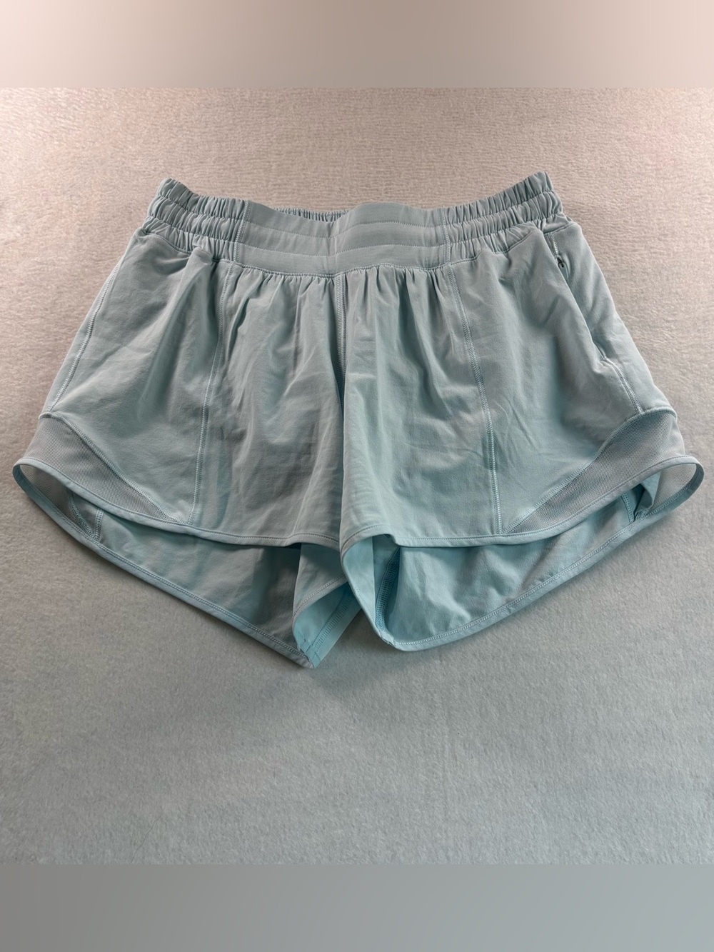 lululemon athletica Sky Blue Women's Athletic Layered Shorts